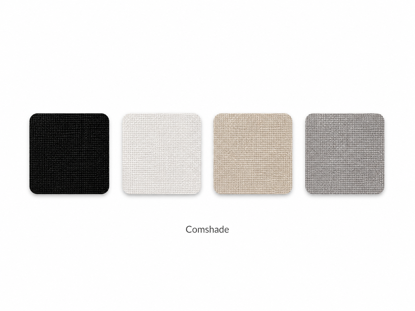Comshade fabric colour examples