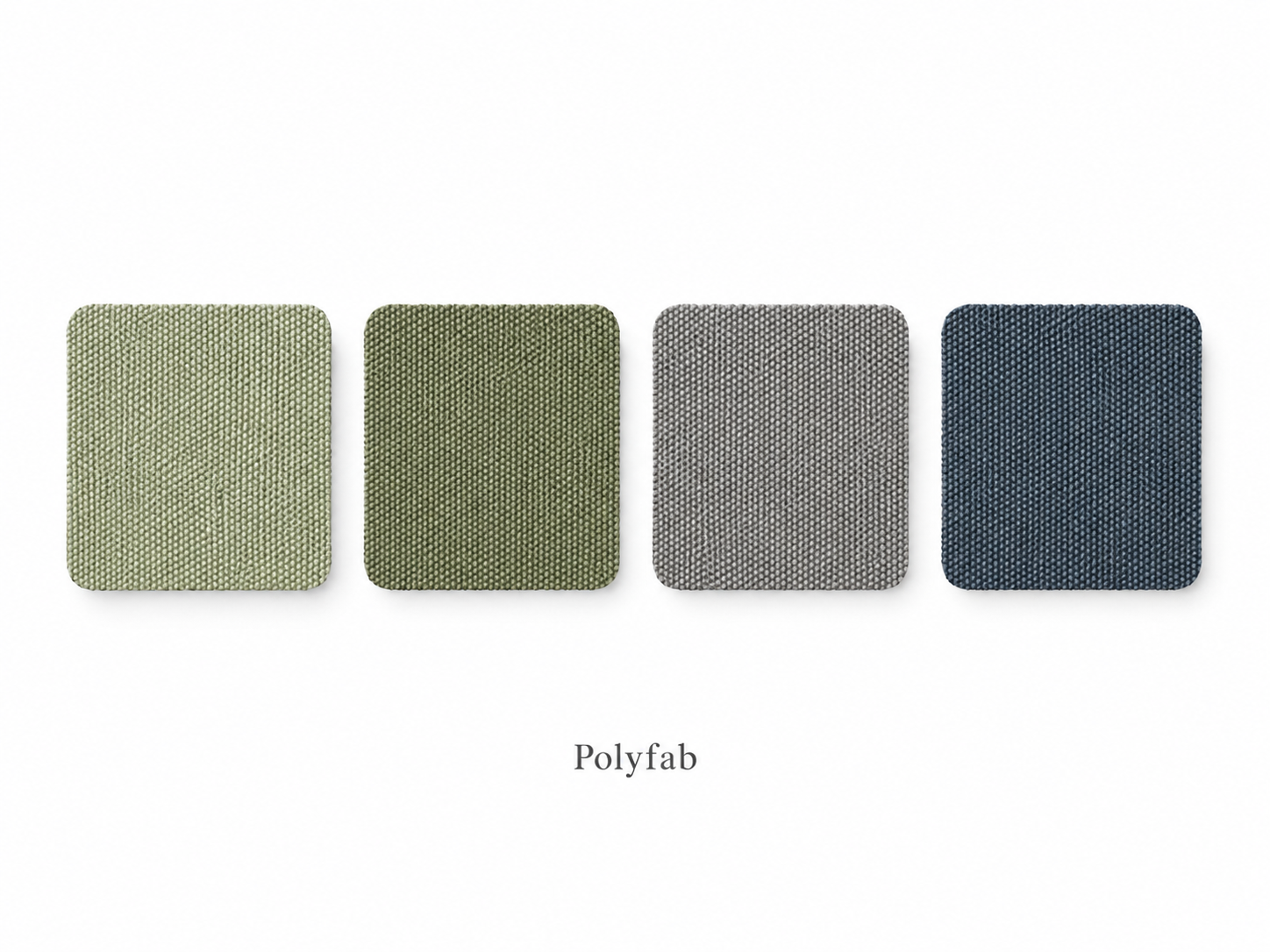 Polyfab and Sherfab fabric colour examples