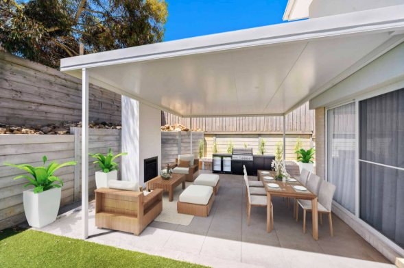 Residential outdoor shade solution by Perth Better Homes